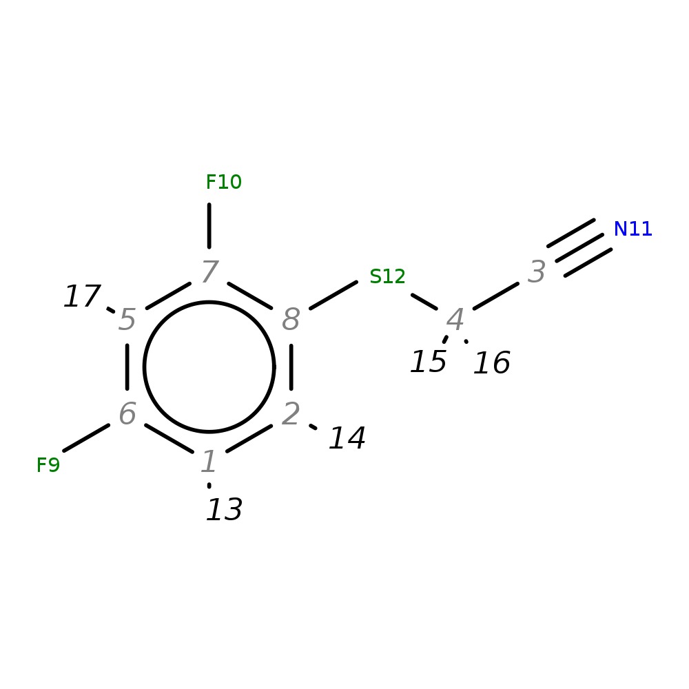 Image for 2-[(2,4-Difluorophenyl)Thio]Acetonitrile