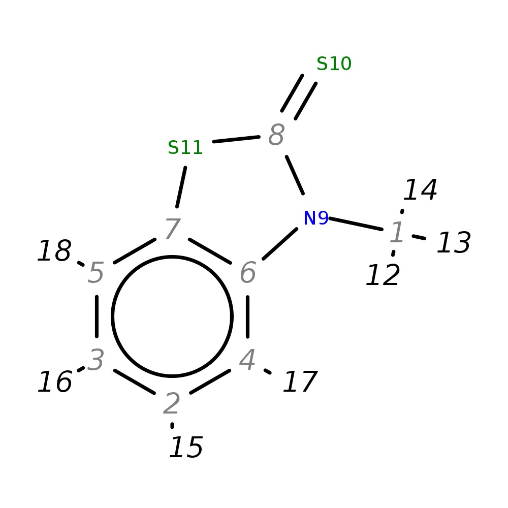 Image for N-Methylbenzothiazole-2-Thione