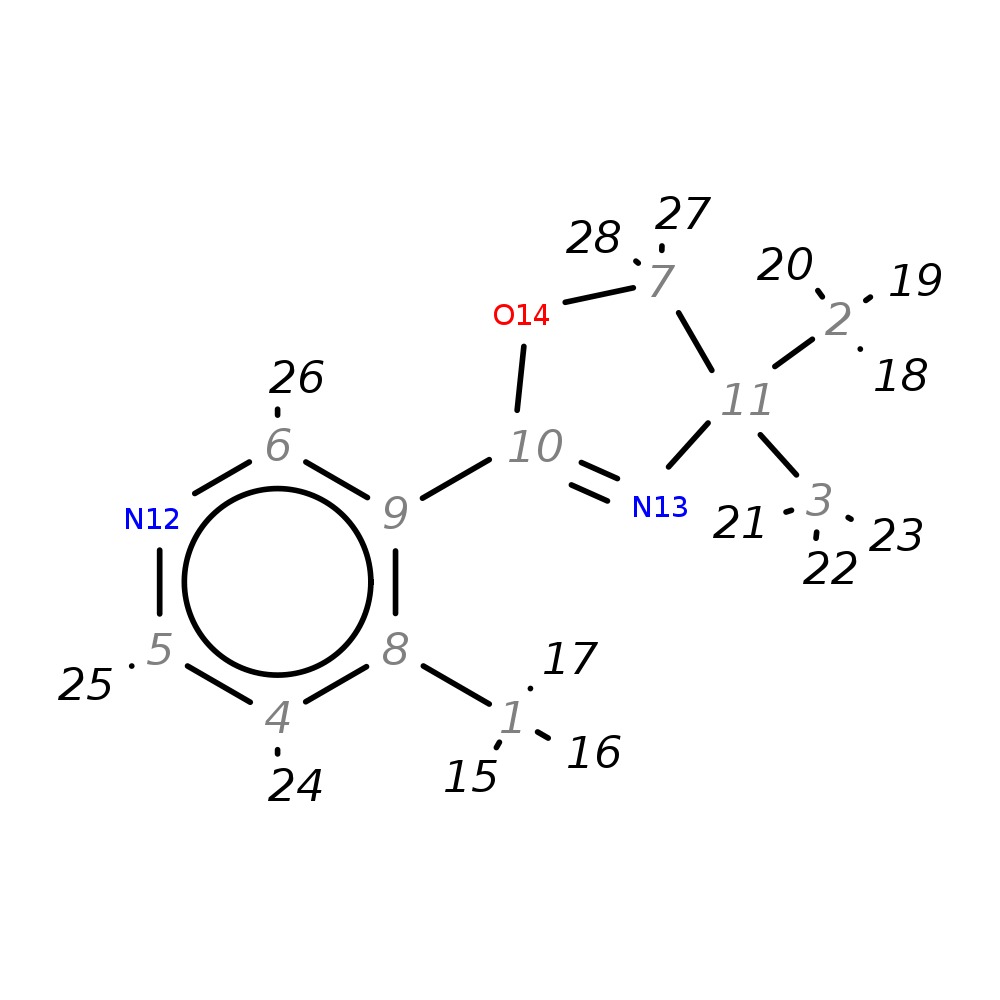 Image for 3-(4,4-Dimethyl-4,5-Dihydro-1,3-Oxazol-2-Yl)-4-Methylpyridine