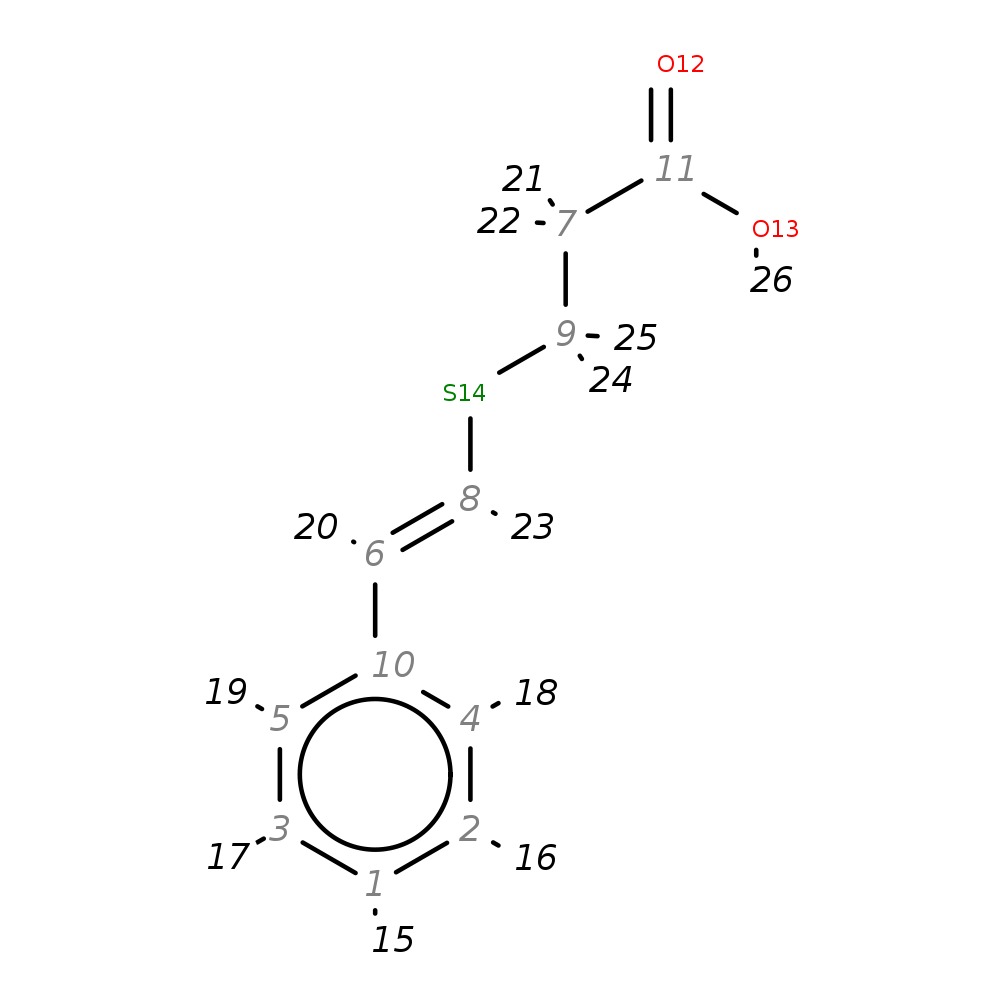 Image for 3-(Styrylthio)Propanoic Acid