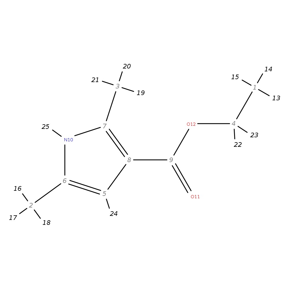 Image for Ethyl 2,5-Dimethyl-1H-Pyrrole-3-Carboxylate