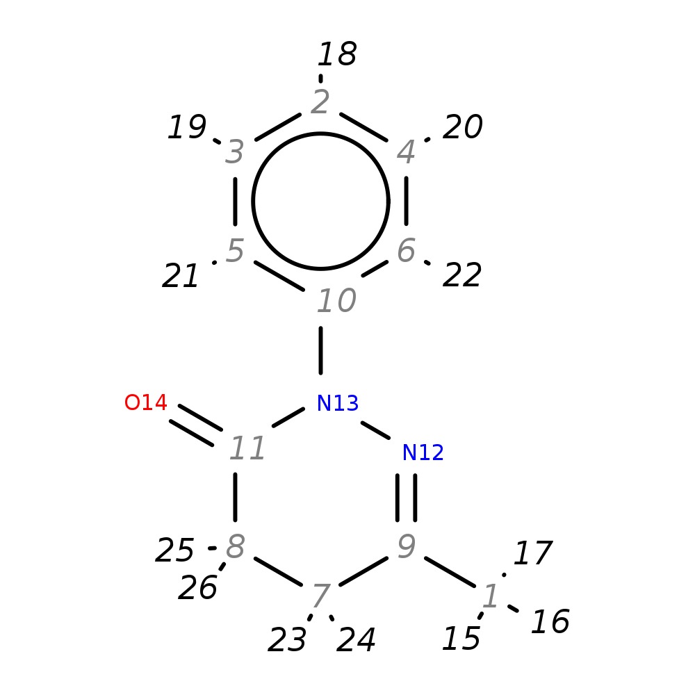 Image for 6-Methyl-2-Phenyl-2,3,4,5-Tetrahydropyridazin-3-One