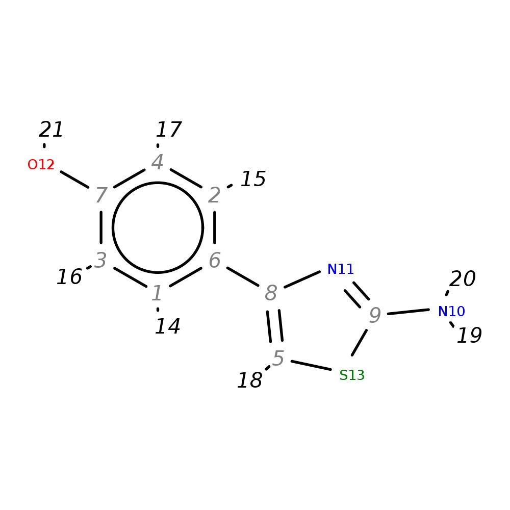 Image for 4-(2-Amino-1,3-Thiazol-4-Yl)Phenol