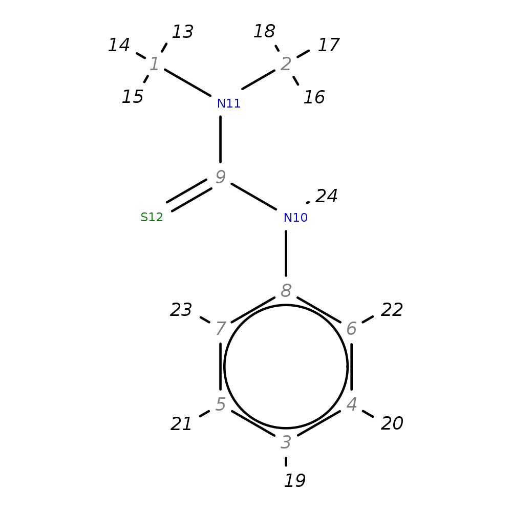 Image for N,N-Dimethyl-N'-Phenylthiourea