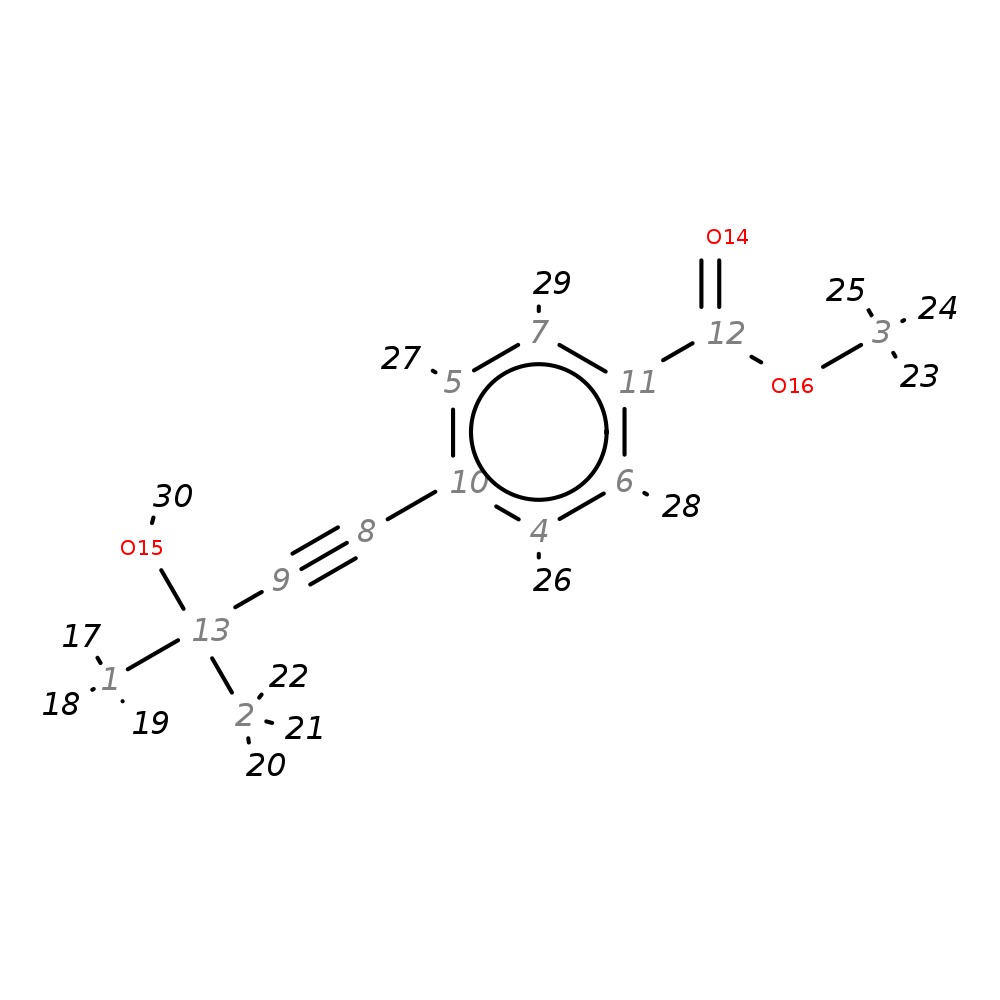 Image for Methyl 4-(3-Hydroxy-3-Methylbut-1-Ynyl)Benzoate