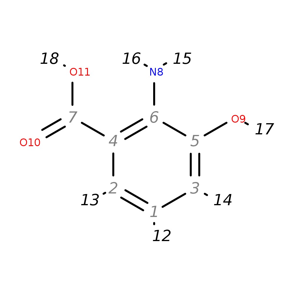 Image for 3-Hydroxyanthranilic Acid; Lc-Esi-Qtof; Ms2; [M+H]+; Ce: 40Ev