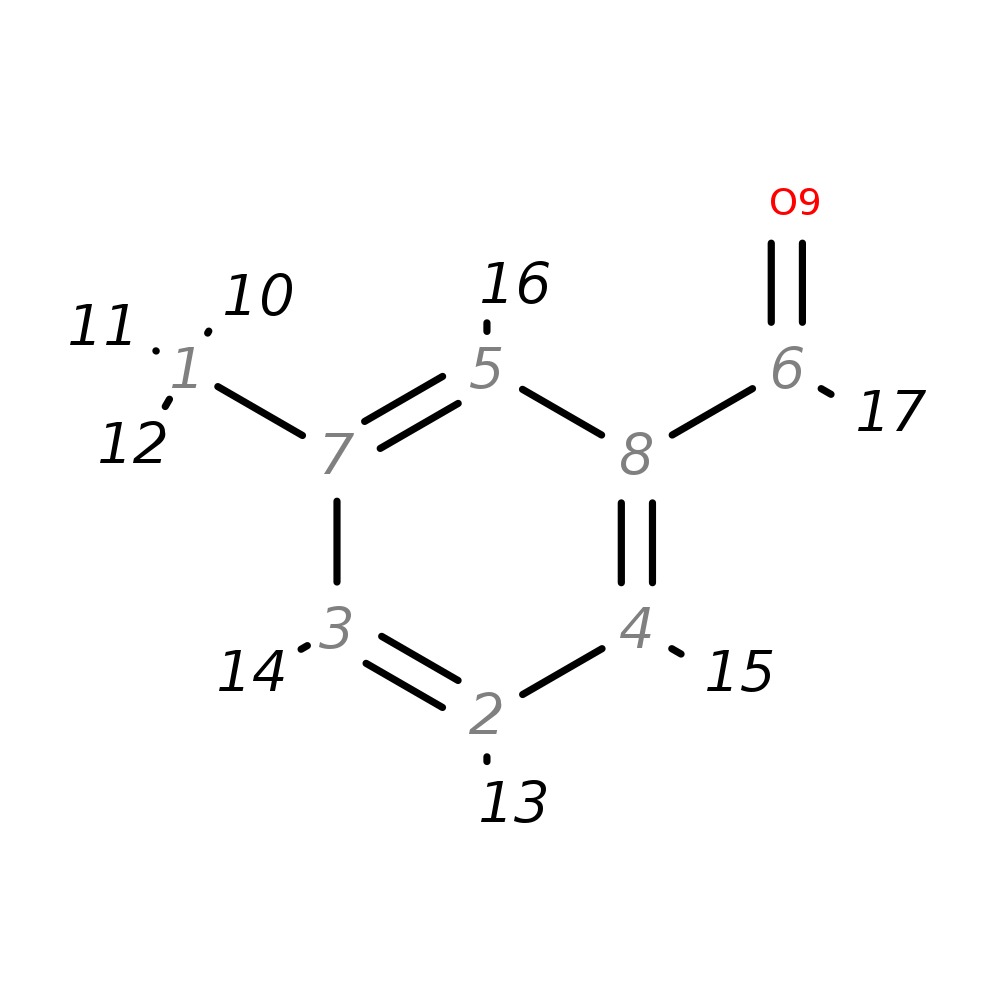 Image for Meta Tolualdehyde; Ei-B; Ms