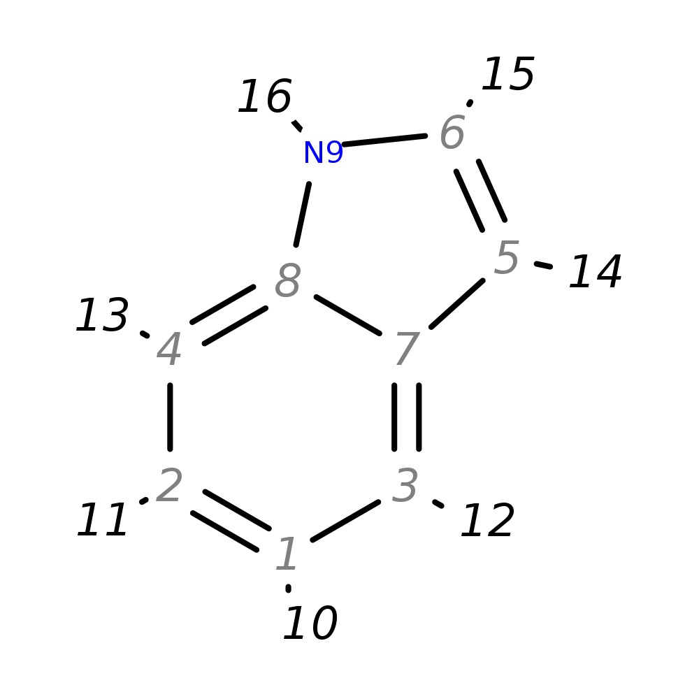 Image for Indole; Ei-B; Ms