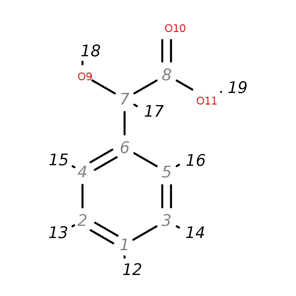 Image for Dl-Manderic Acid; Ei-B; Ms