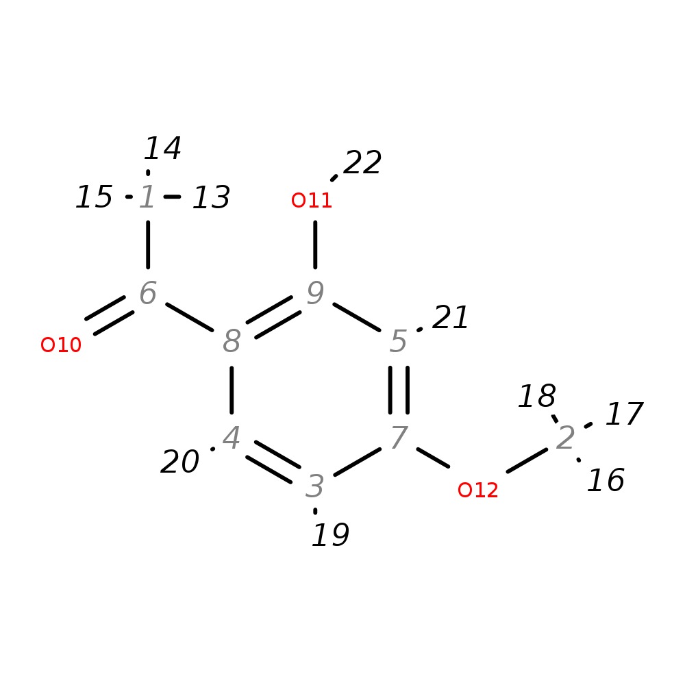 Image for 2'-Hydroxy-4'-Methoxyacetophenone; Ei-B; Ms