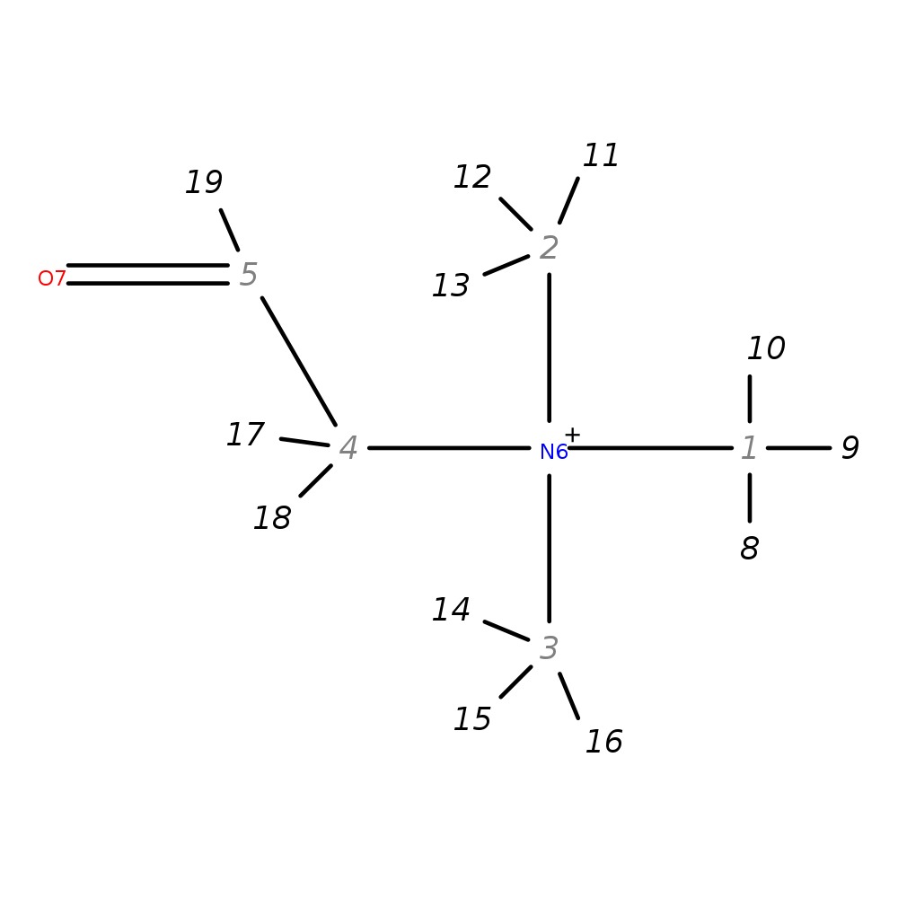 Image for Betaine-Aldehyde; Lc-Esi-Qq; Ms2; Ce:20 Ev; M+