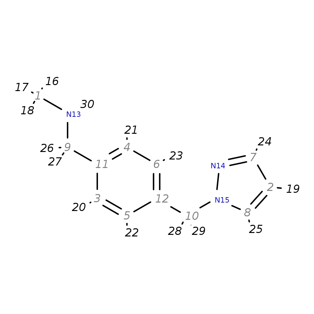 Image for N-Methyl-1-[4-(1H-Pyrazol-1-Ylmethyl)Phenyl]Methanamine