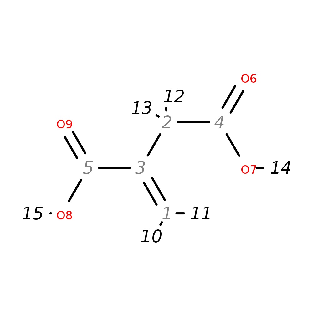 Image for 2-Methylidenebutanedioic Acid