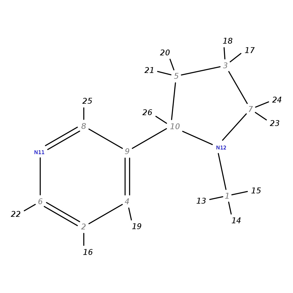 Image for (S)-3-(1-Methylpyrrolidin-2-Yl)Pyridine